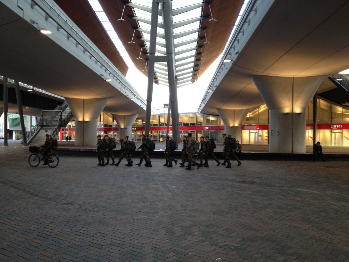 Soldaten in Amsterdam
