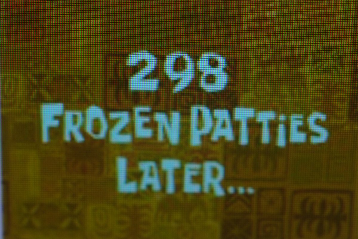 Frozen patties