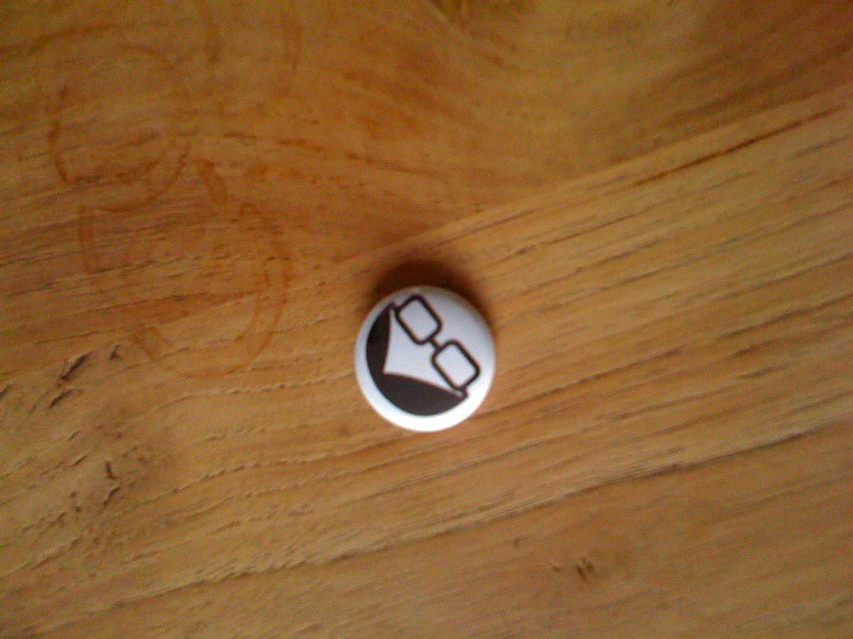 Een originele Daily Nerd broche