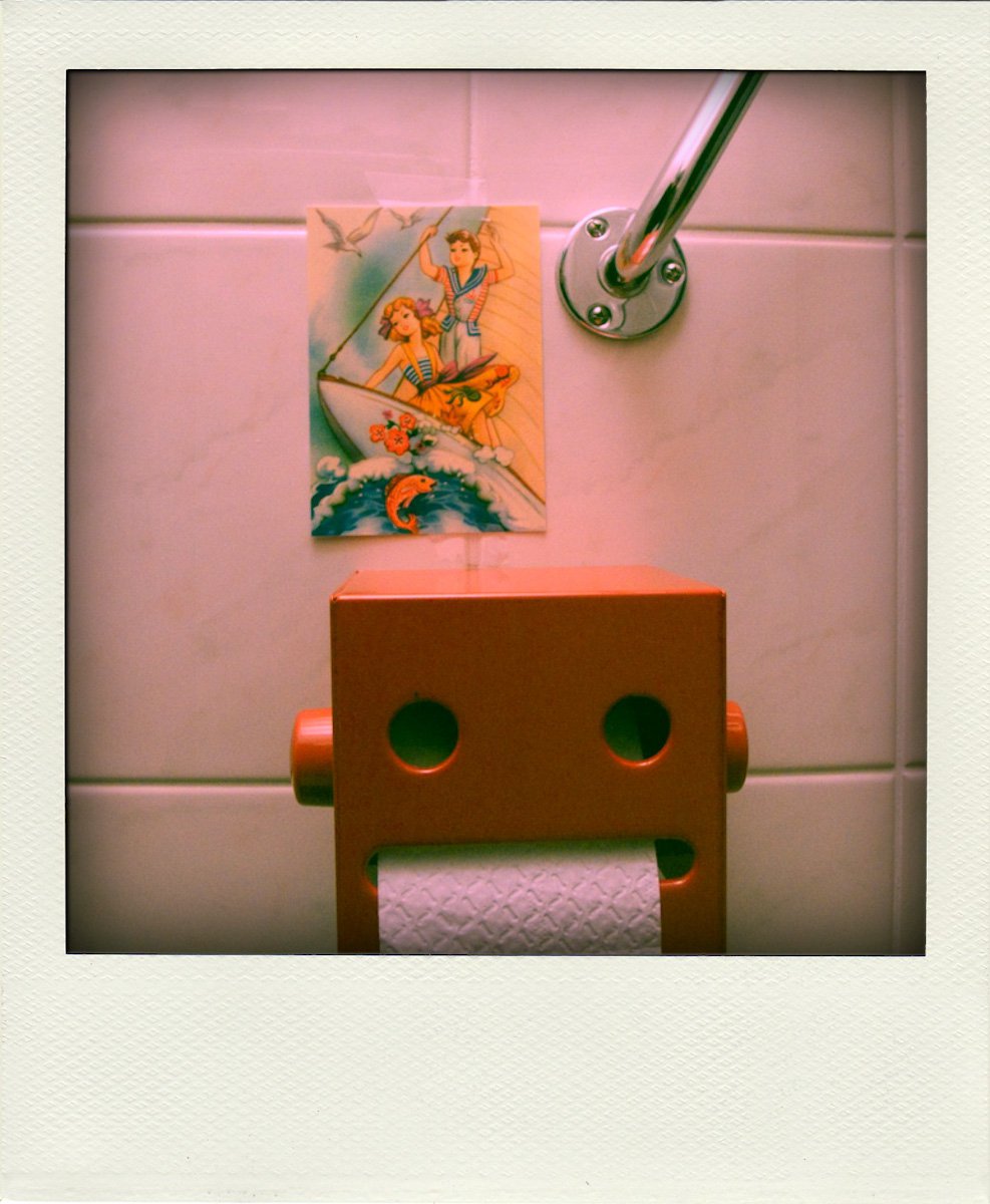 Poladroid van een robot