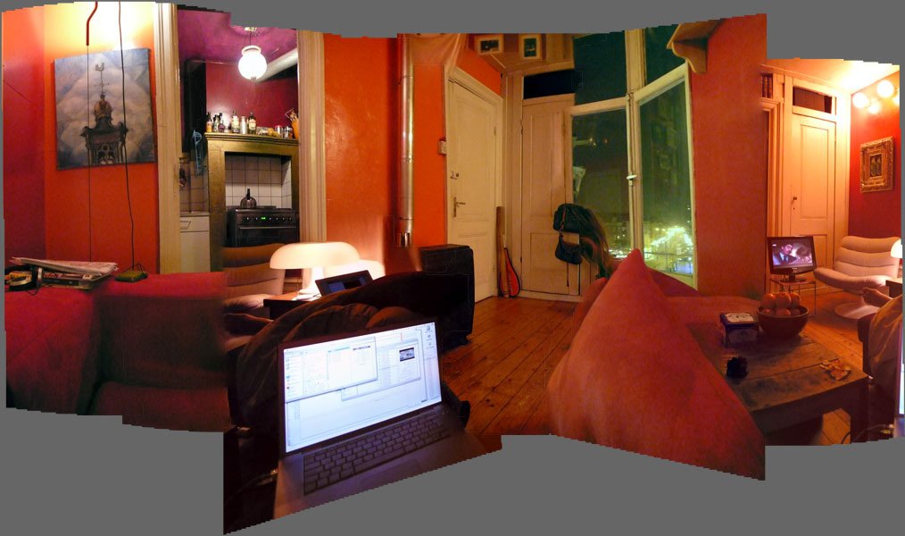 Woonkamer collage