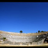 Het theater in Dodoni