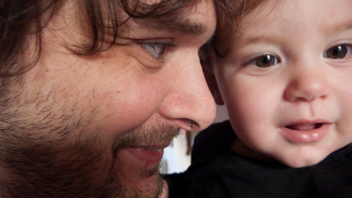 Close up met papa