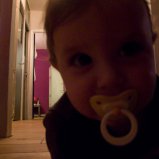 Close up met speen