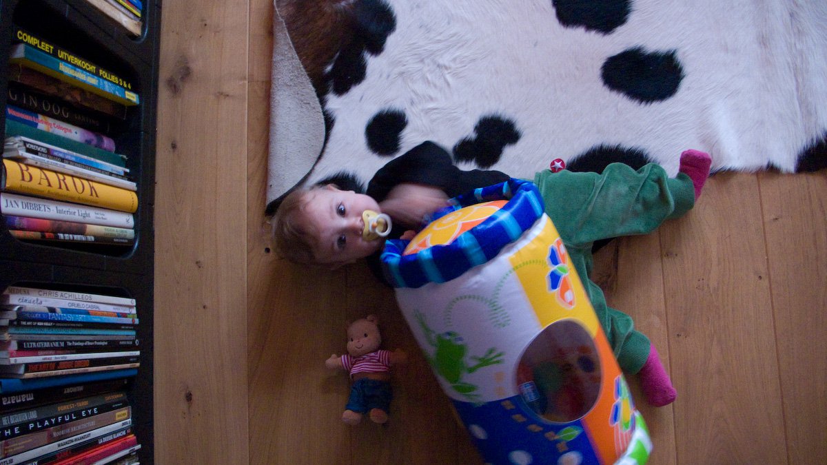 Kiki met een opblaasding #01