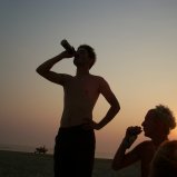 Bier drinken