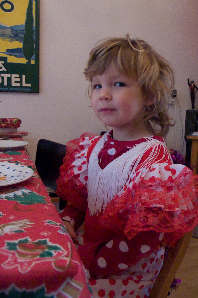 Carmen aan tafel