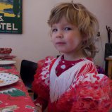 Carmen aan tafel