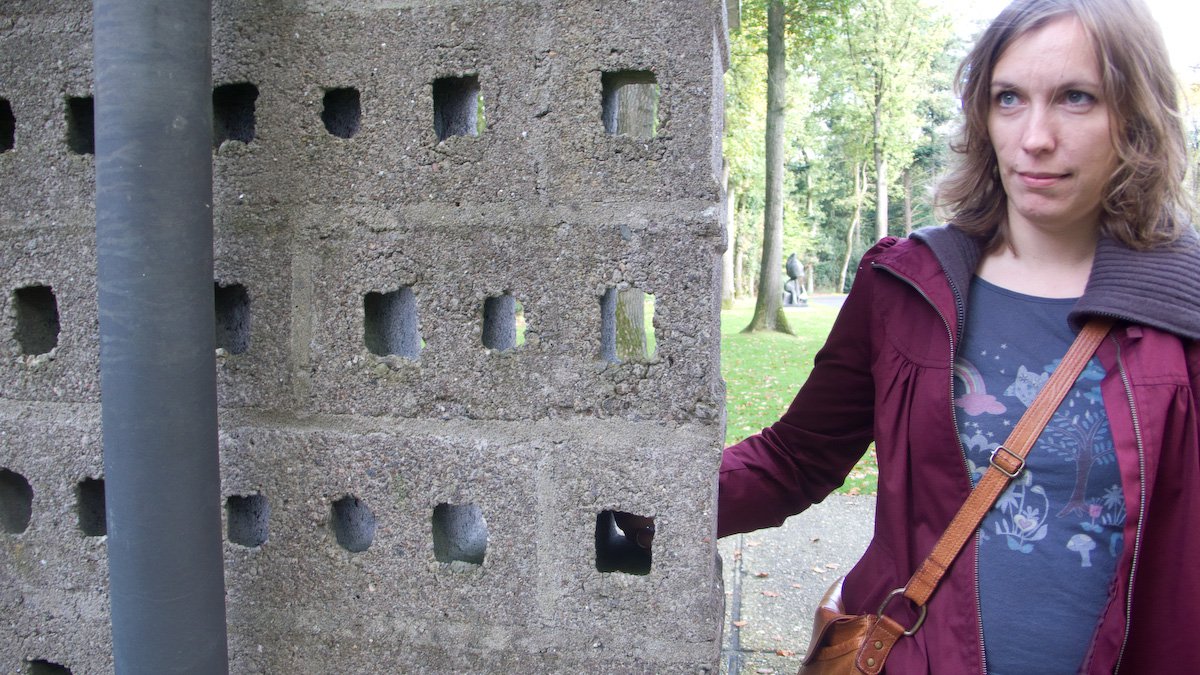 Katrien vult een gat
