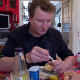 Maarten S. aan tafel