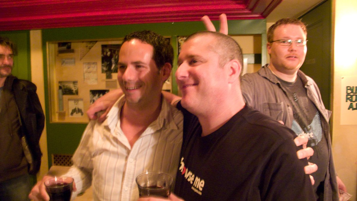 Pete, Bruce and Stuart