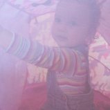 Rosie in de tent