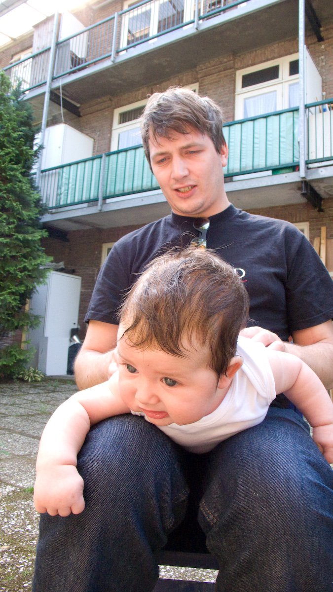 Vliegen op papa #01