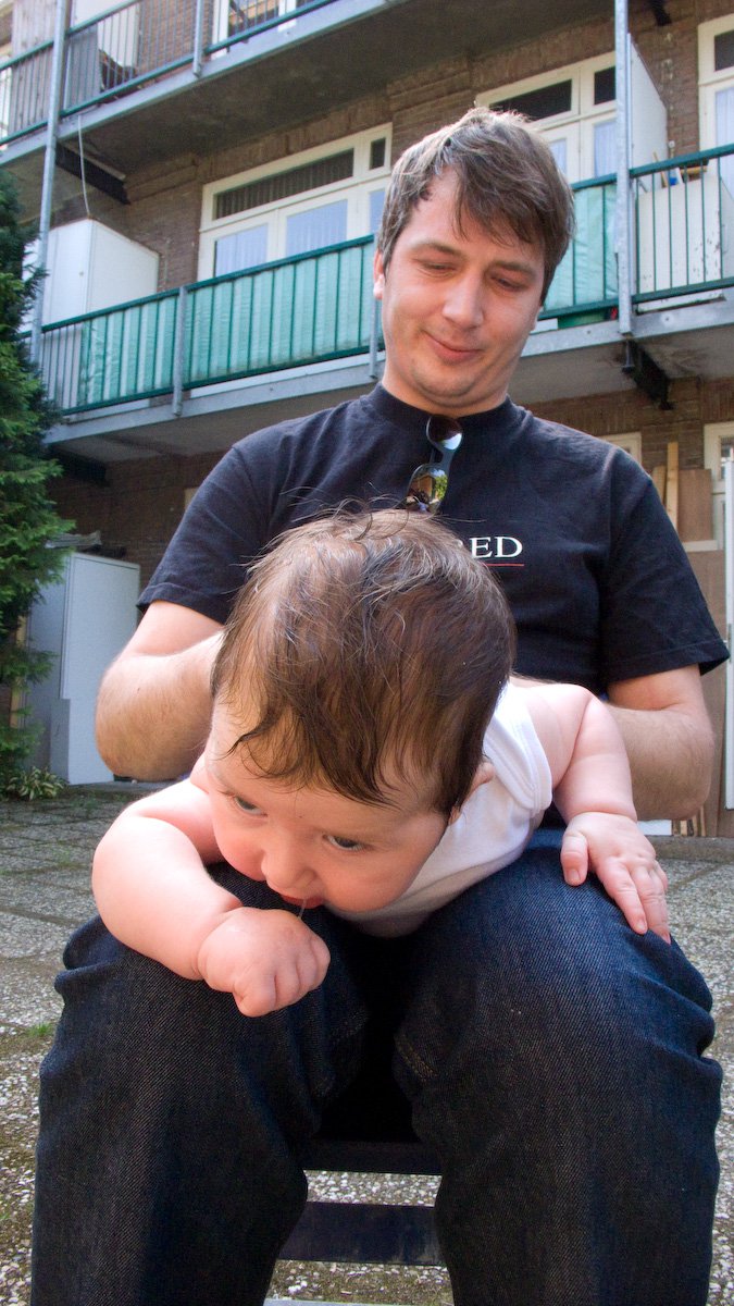 Vliegen op papa #02