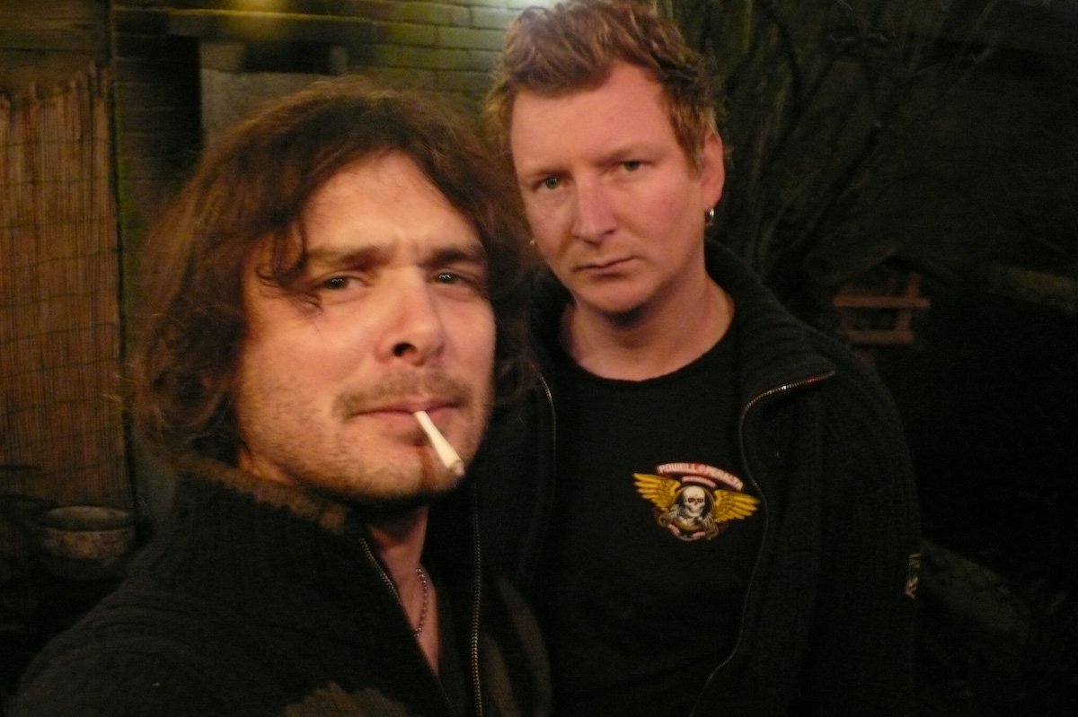 Zelfportret met Maarten S.