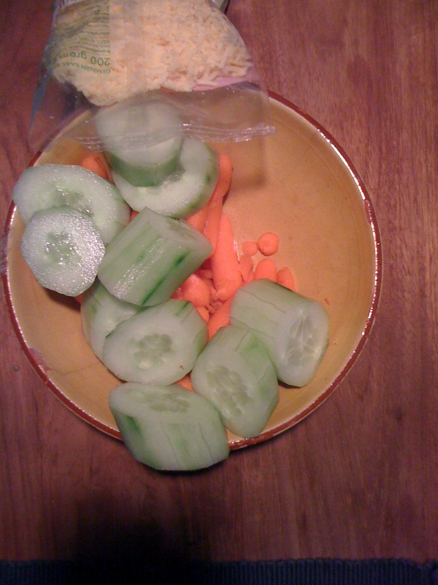 Komkommerwortelsalade #01
