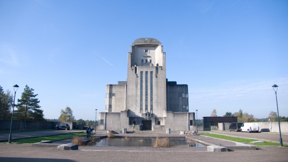 Gebouw A in Radio Kootwijk