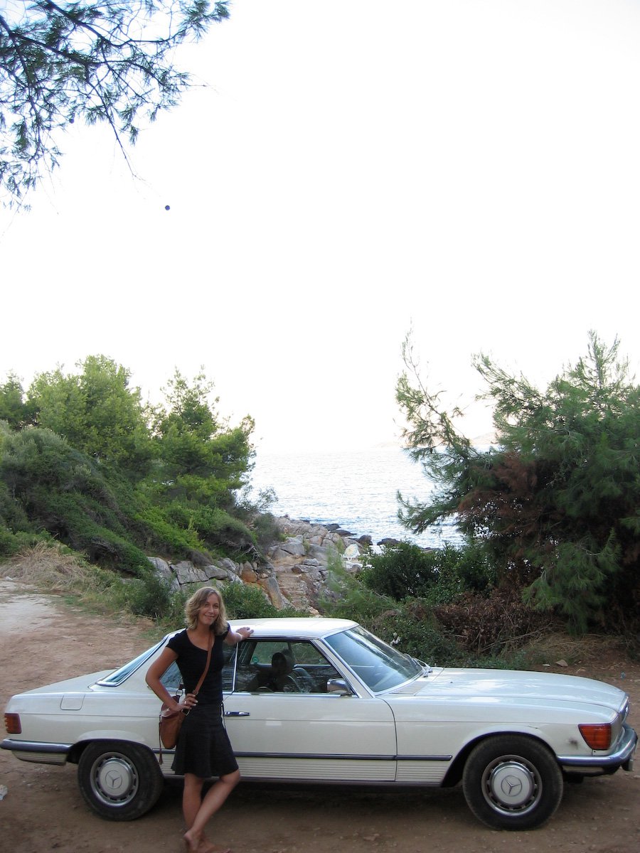 Katrien en Adolf in Porto Valitsa