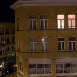 Uitzicht uit hotel Banks in Antwerpen